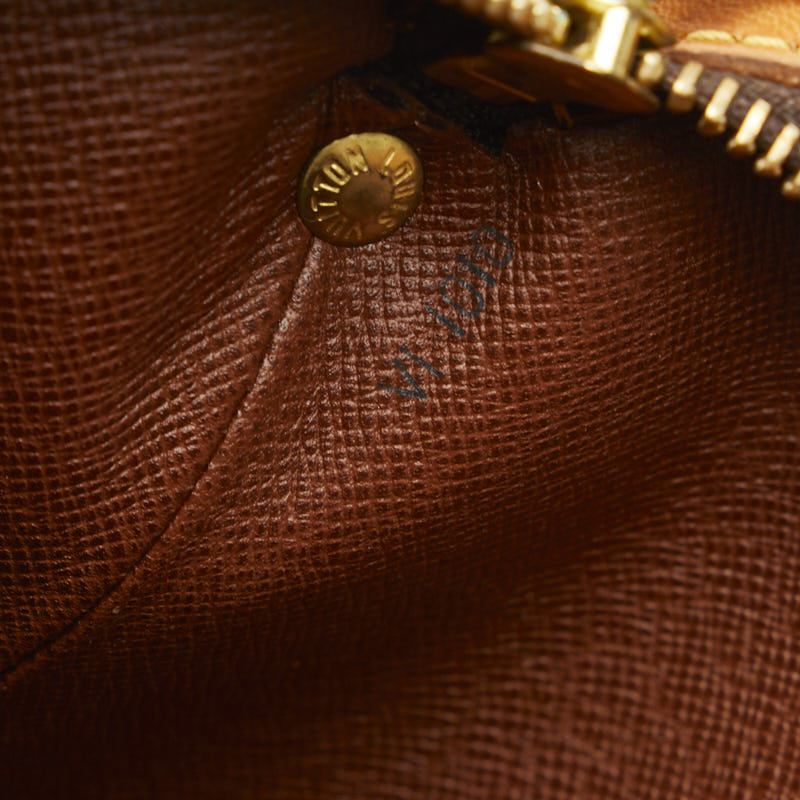 Louis Vuitton Monogram Doro houlder Bag M51290 Brown PVC Leather Lady Louis Vuitton