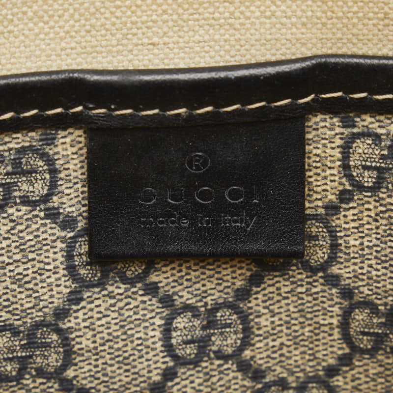 Gucci 246411 Shoulder Bag PVC/Ledger Beige Brown Ladies and Gentlemen