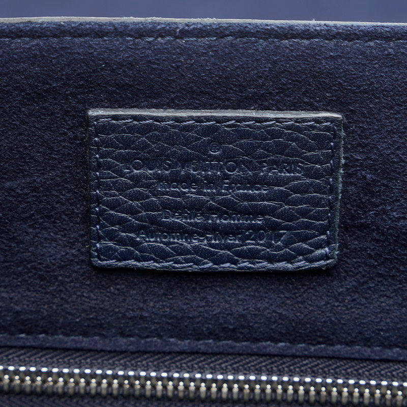 Louis Vuitton East Side Messenger Slipper Shoulder Bag M53465 Navi Trion Leather Men LOUIS VUITTON