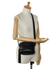 Chanel Cocomark Tassel  Shoulder Bag Black Leather Ladies Chanel