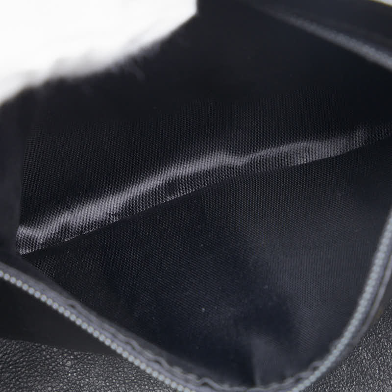 Chanel Cocomark Tassel  Shoulder Bag Black Leather Ladies Chanel
