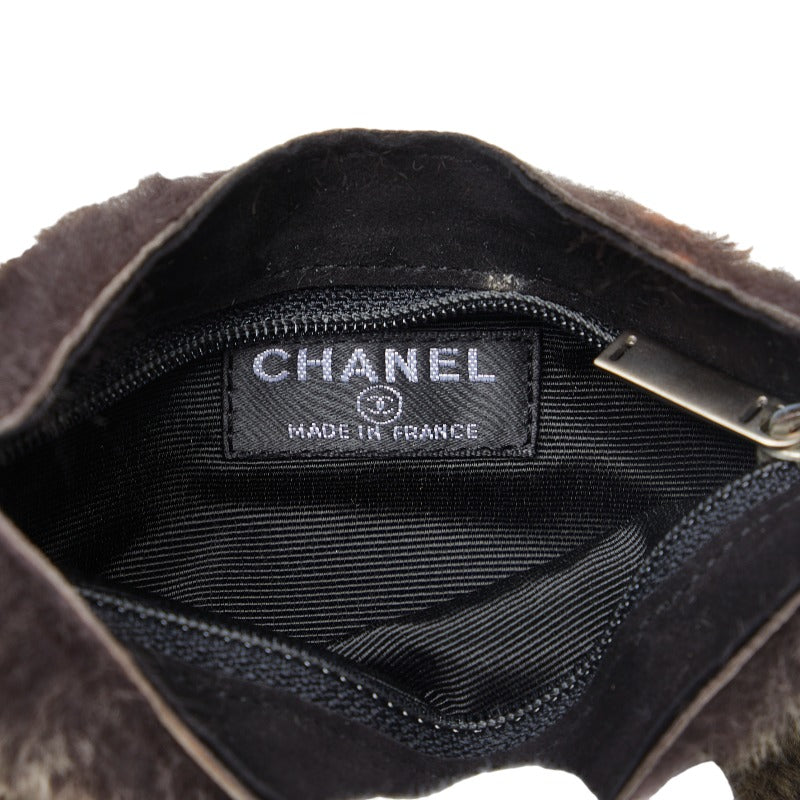 Chanel Cocomark Rapunzel Handbags  Bag Brown Black lace  Chanel