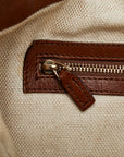 GUCCI Gucci Diamond 282346 Shoulder Bag Canvas/Leather Beige Brown Ladies Gucci