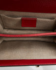 GUCCI GG Crossbody Bag Shoulder Bag 510304 Leather Red