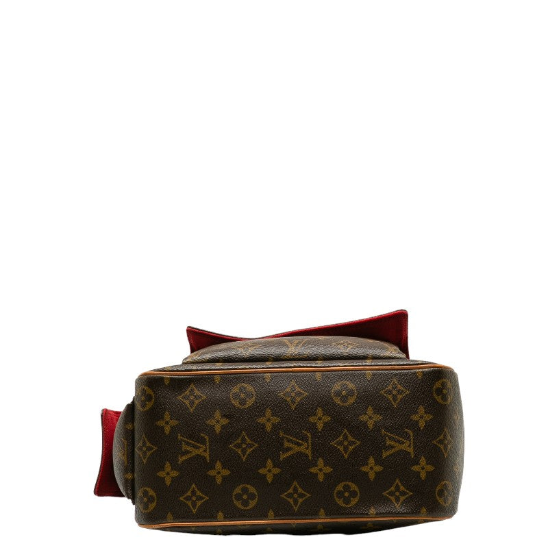 Louis Vuitton Monogram Exantry City Handbag M51161 Brown PVC Leather  Louis Vuitton