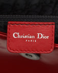Christian Dior Leather Handbag Red