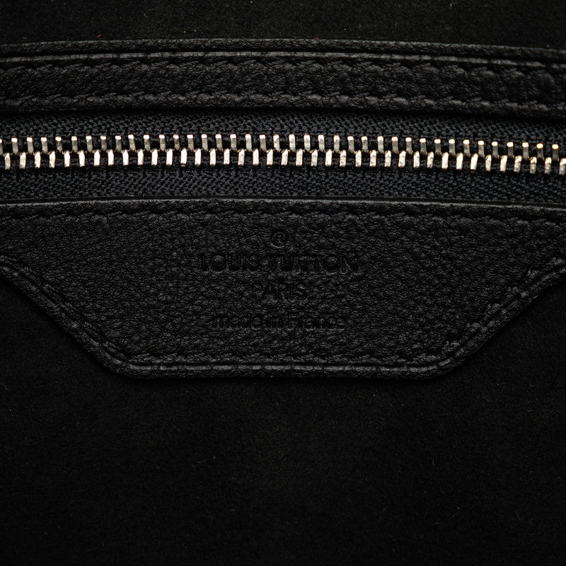 Louis Vuitton Monogram Antias Ixia PM Handbag 2WAY M97071 Black Leather  Louis Vuitton