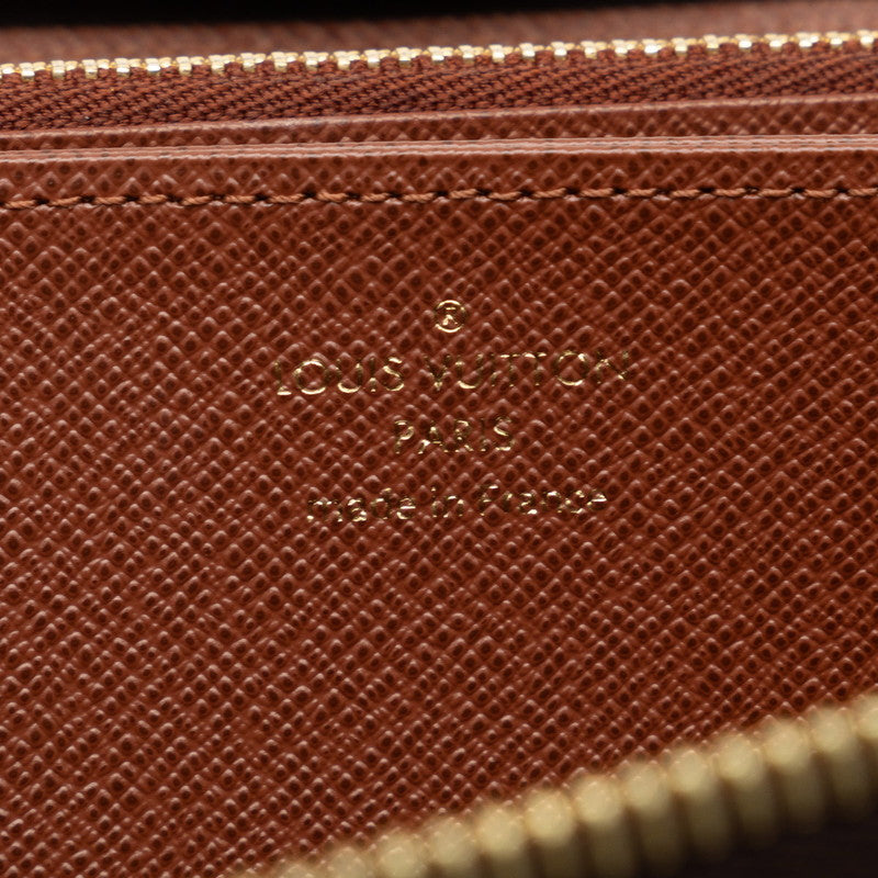 Louis Vuitton Monogram M42616 Long Wallet Leather Brown