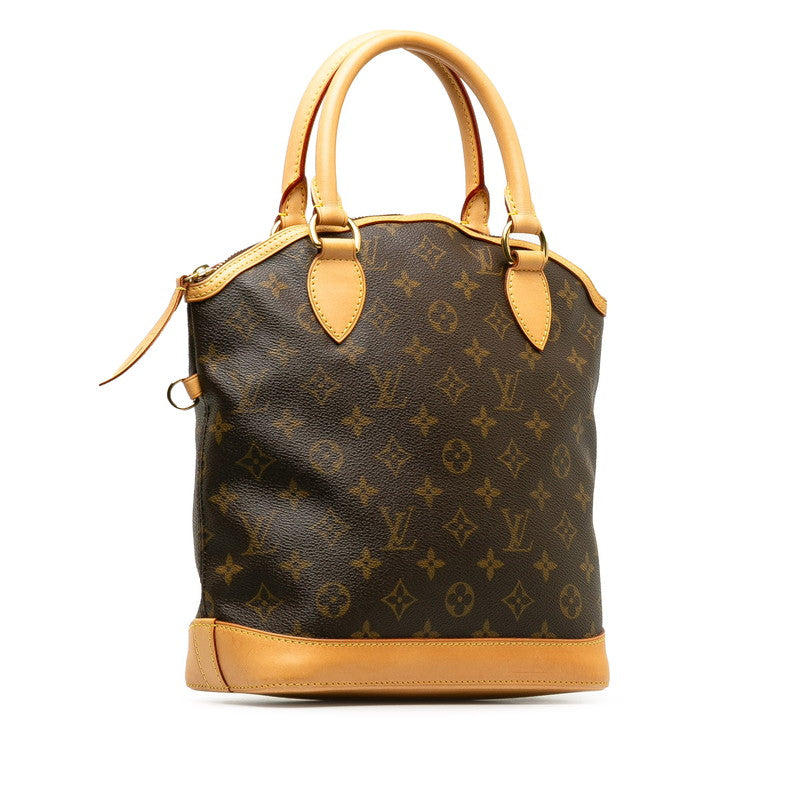Louis Vuitton Monogram Locket Handbag M40102 Brown PVC Leather  Louis Vuitton