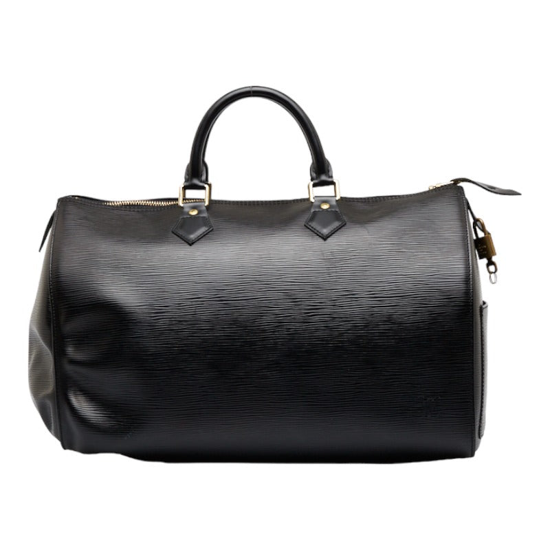 Louis Vuitton Epic Speed 35 Handbag Boston Bag M42992 Noir Black Leather  Louis Vuitton