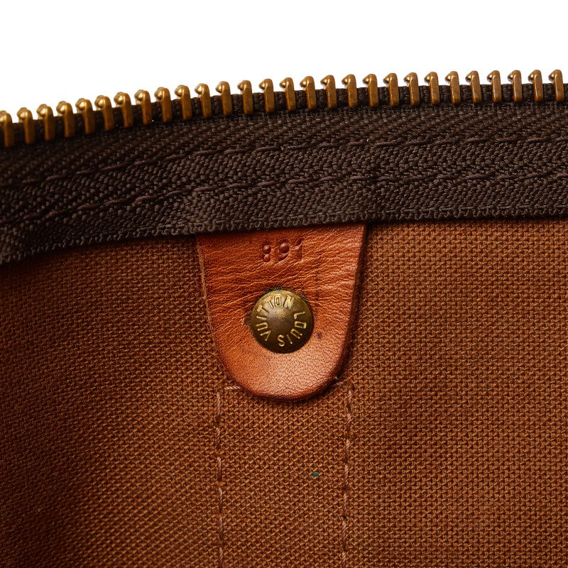 Louis Vuitton Monogram Keepall 50 波士頓包旅行包 M41426 棕色