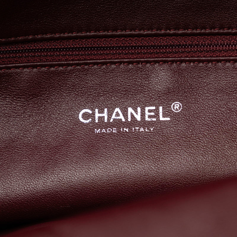 CHANEL Chanel Luxury Line Shoulder Bag Leather Black Ladies Paris