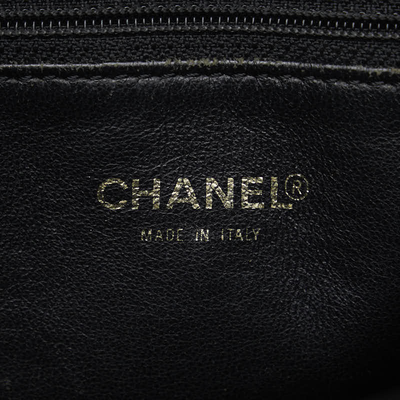 Chanel   Cocomark Tooth Bag houlder Bag Black Caviar S  CHANEL