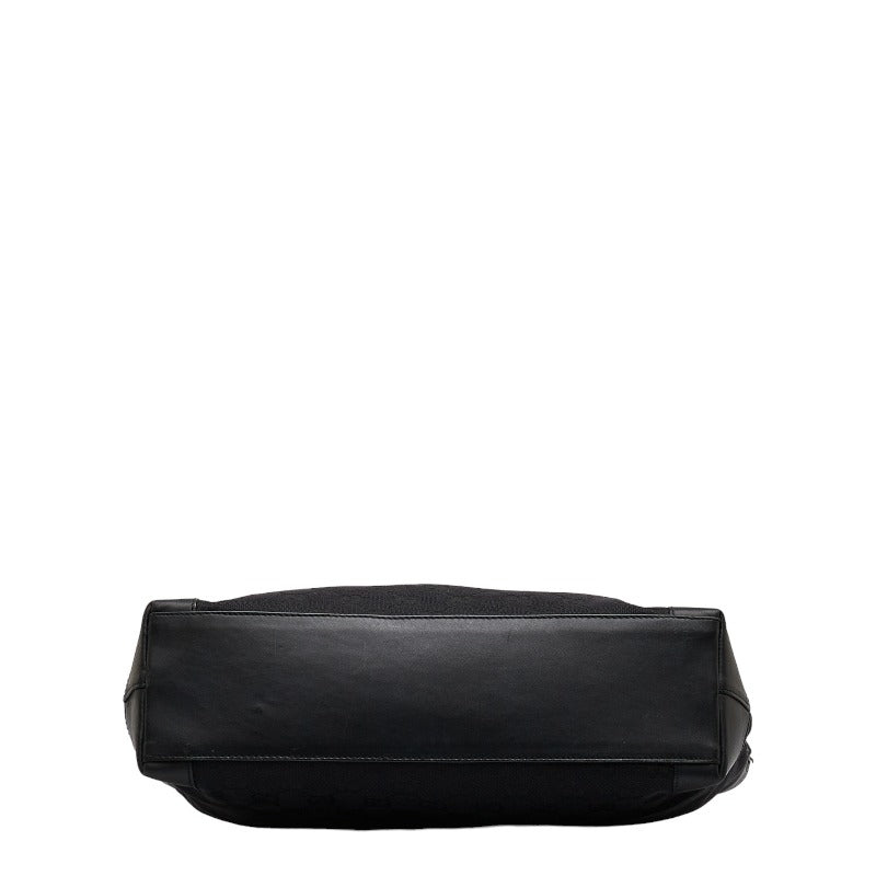 Gucci GG canvas 002 1119 Handbag Canvas/Leather Black  Stirling