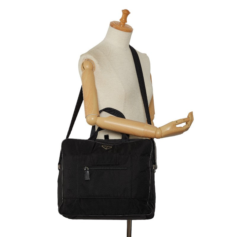 Prada Business Bag 2WAY V431 Black Nylon Men&#39;s Bag Prada