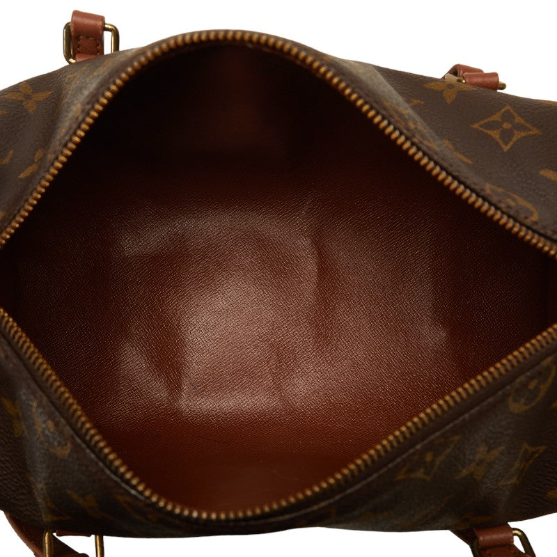 Louis Vuitton Monogram Papillon 26 houlder Bag M51366 Brown PVC Leather Lady Louis Vuitton