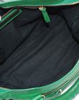 BALENCIAGA City Handbag in Leather Green 115748