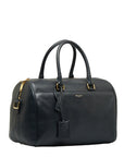 SAINT LAURENT Duffle Bag in Calf Leather Navy 322049
