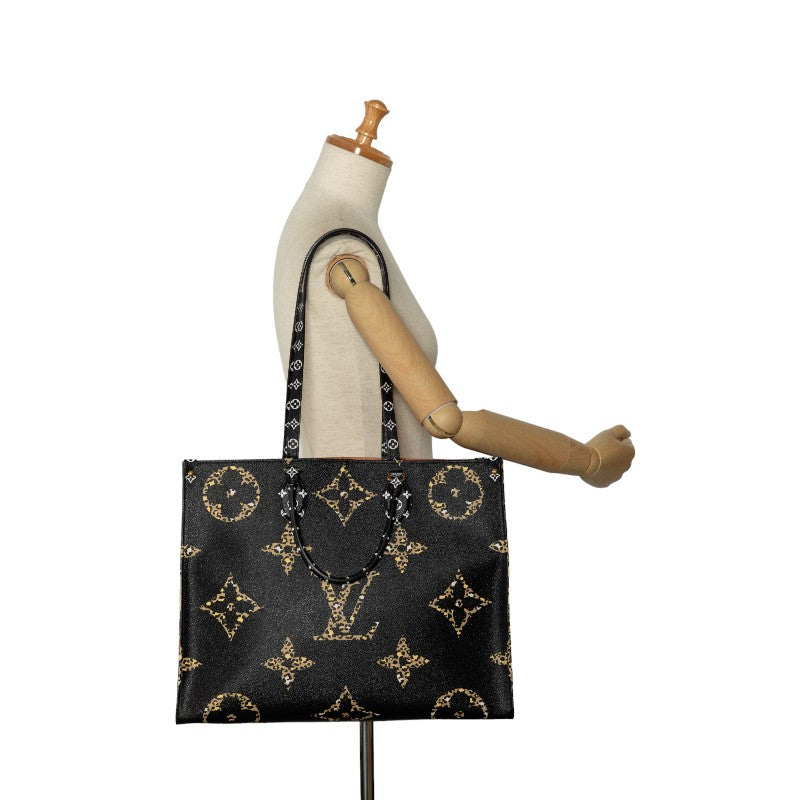 Louis Vuitton Monograms Jungle M44674 Tortoise Bag PVC Noir Caramel