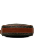 Saint Laurent 669957 Shoulder Bag PVC/Leather Brown