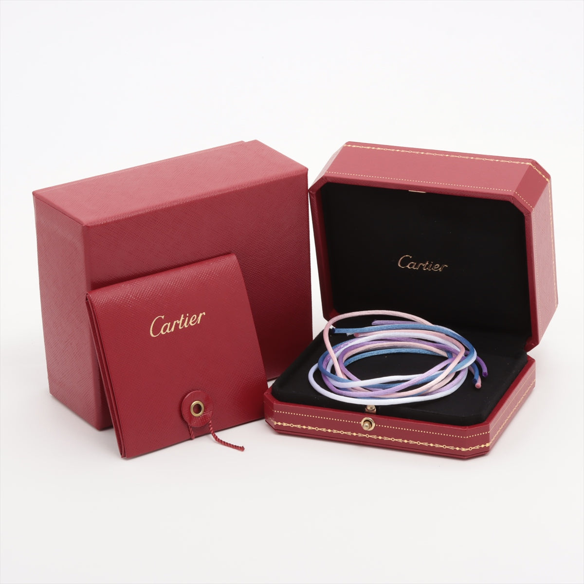 Cartier Trinity Code Bracelet 750 (YGPG×WG) Total 2.7g  4 replacement codes