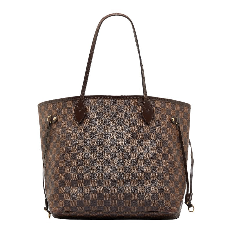 Louis Vuitton Damier Neverfull MM  Bag N41358 Brown PVC Leather  Louis Vuitton
