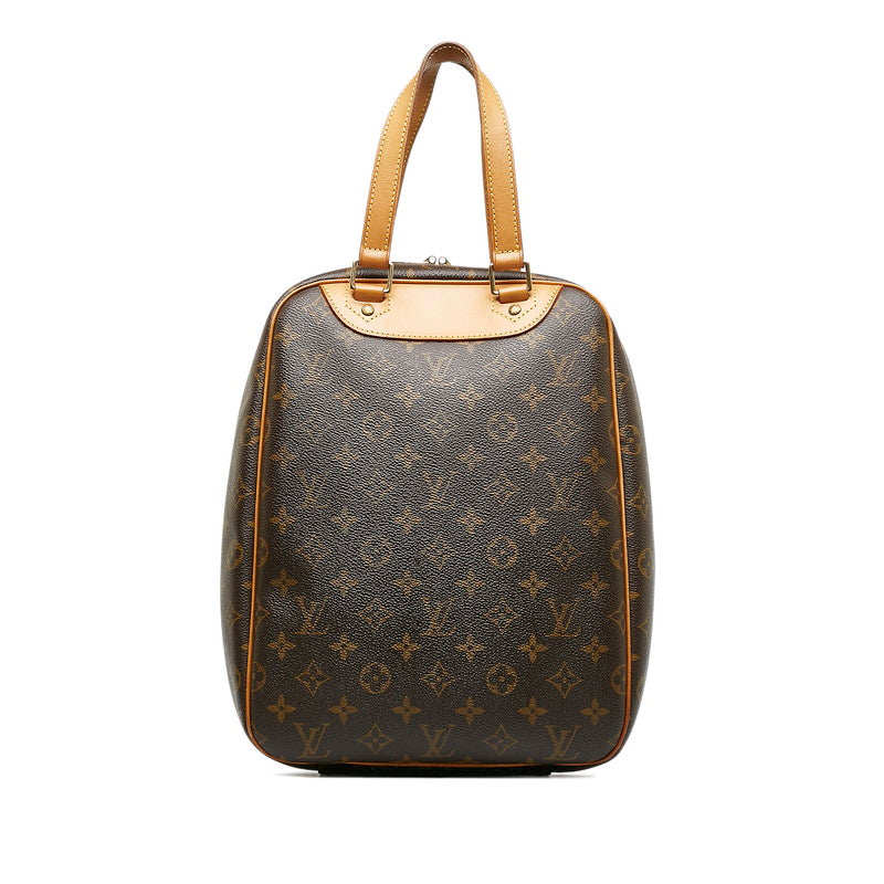 Louis Vuitton Monogram Exercise Handbag M41450 Brown PVC Leather  Louis Vuitton
