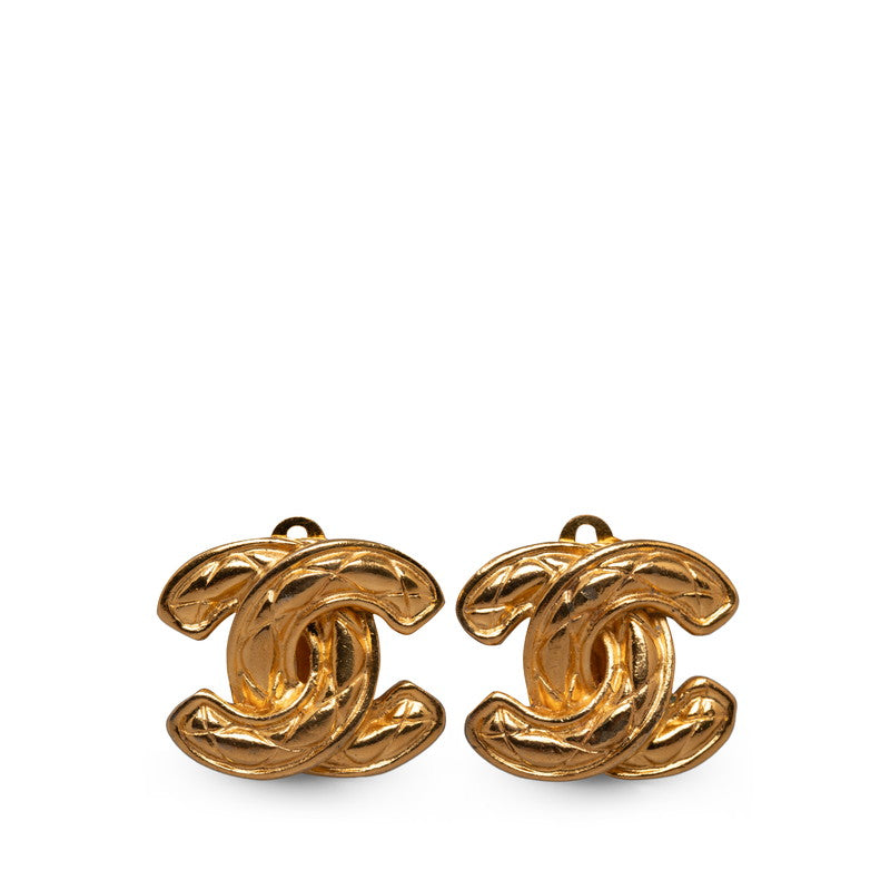 Chanel Vintage Coco Matrasse Earring G   Chanel