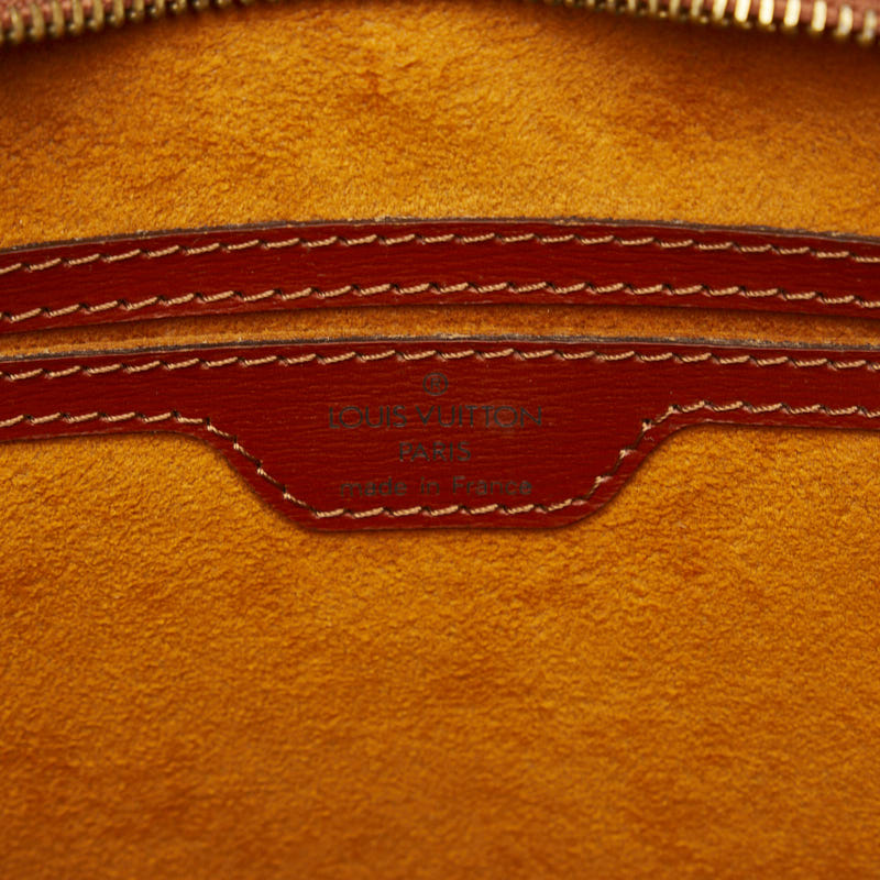 Louis Vuitton Saint Jacques PM Handbag M52273 Epi Kenyan Brown Leather