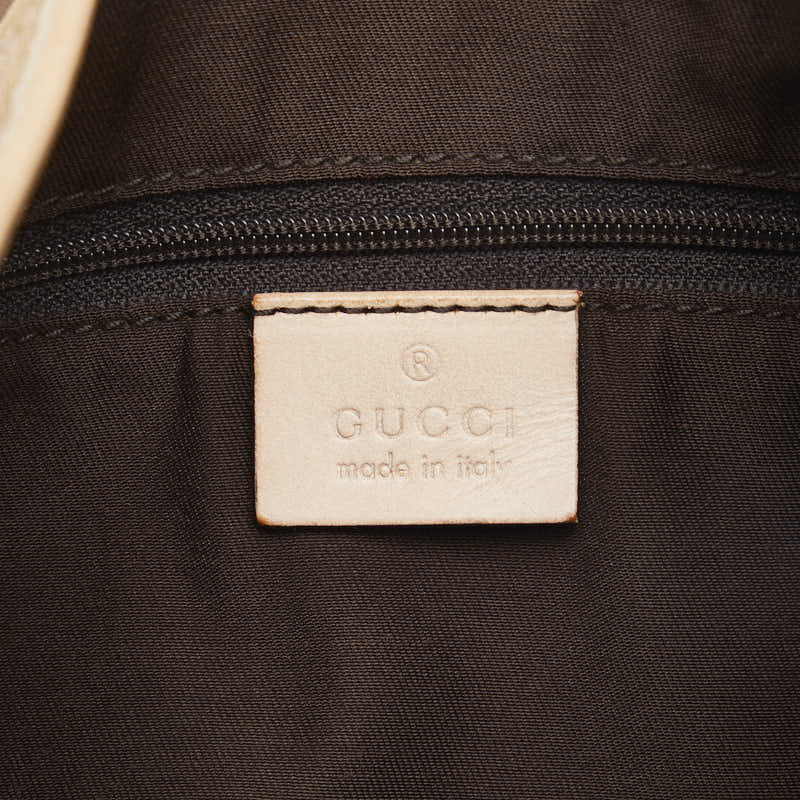 Gucci GG Canvas Abbey  Bag Handbag 130736 Pink Canvas Leather  Gucci