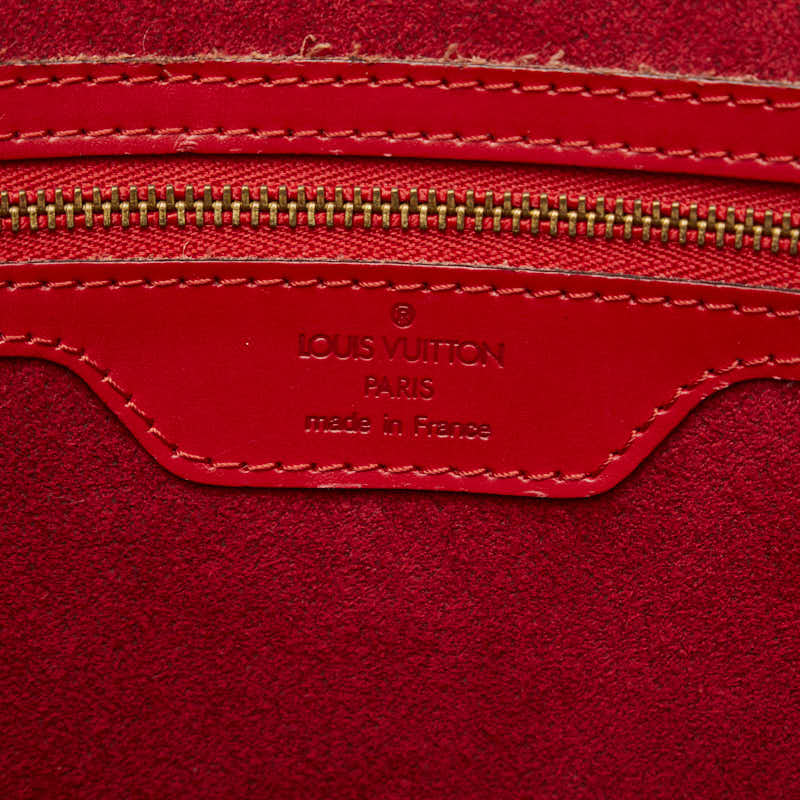 Louis Vuitton Epi Sandjack  Shoulder Bag M52267 Castilian Red Leather  Louis Vuitton