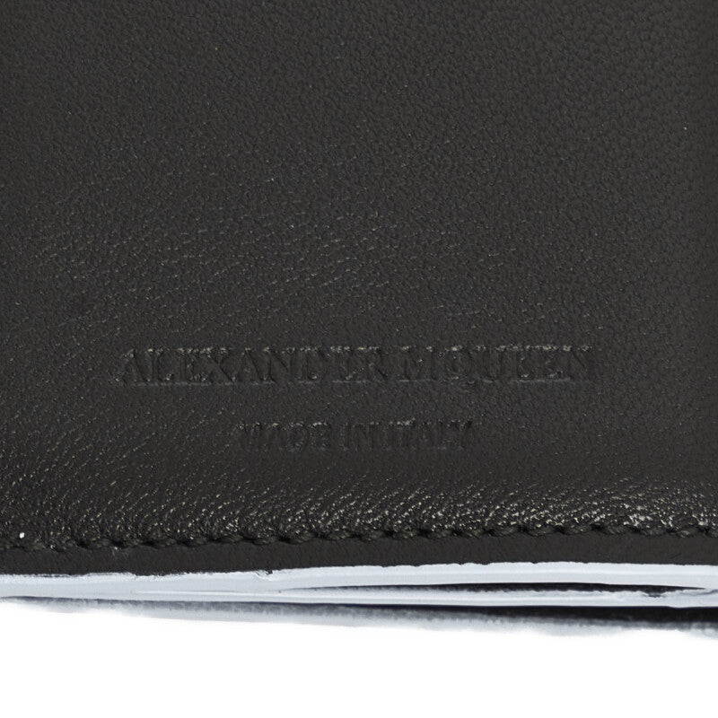 Alexander McQueen Long Wallet Long Wallet Light Blue Leather  Alexander McQueen