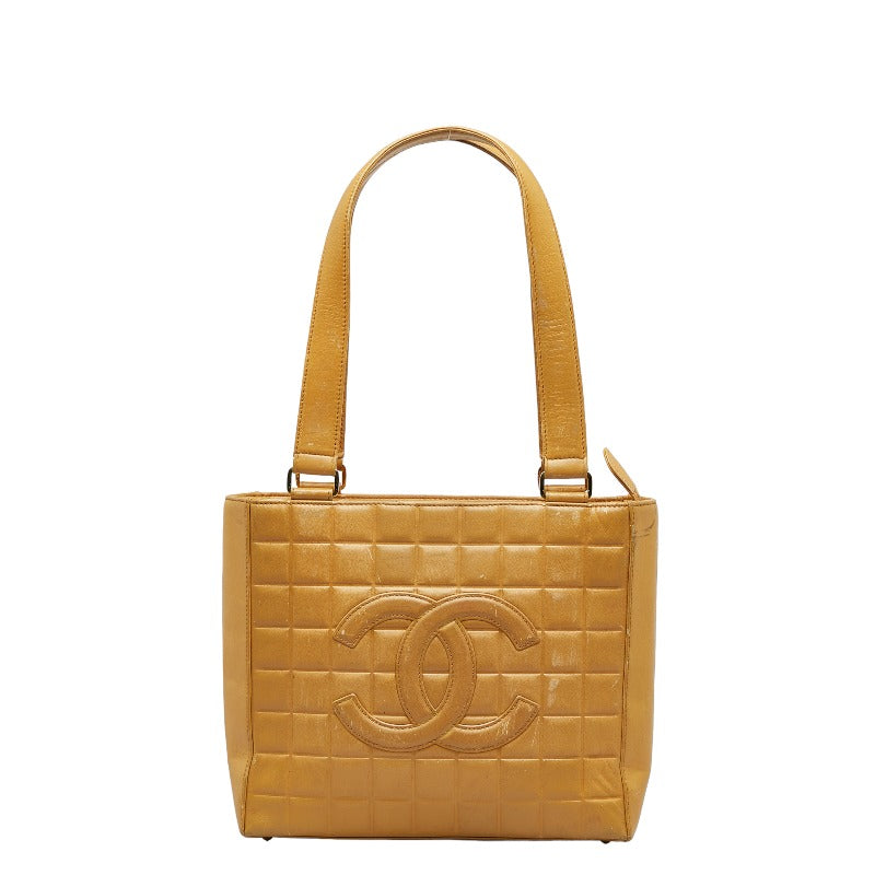 Chanel Cocomark  houlder Bag Beige   CHANEL