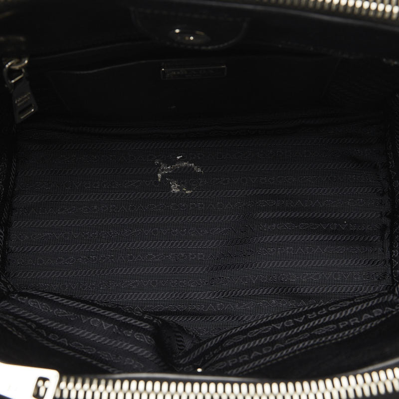 PRADA Prada Triangle Logo  B2625O Handbag  Black