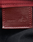 Fendi Zubkino accessories 7N0016 red canvas leather ladies Fendi