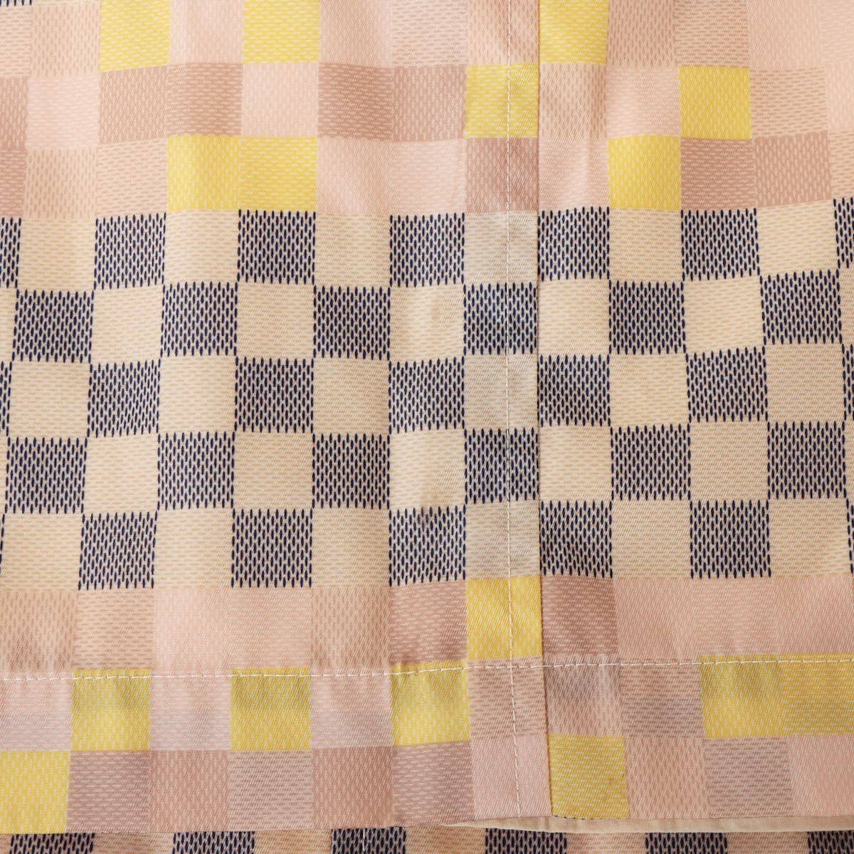 Louis Vuitton 22AW Cotton x Nylon Shirt 34  Pink RW222W Damier Nalle