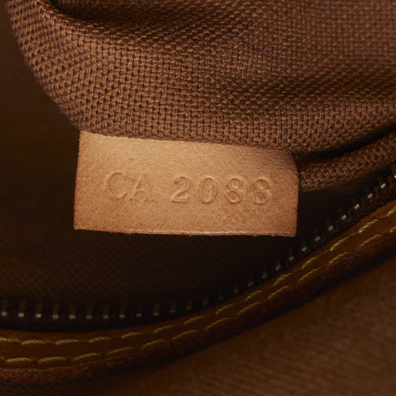 Louis Vuitton Monogram M51153 Shoulder Bag Leather Brown