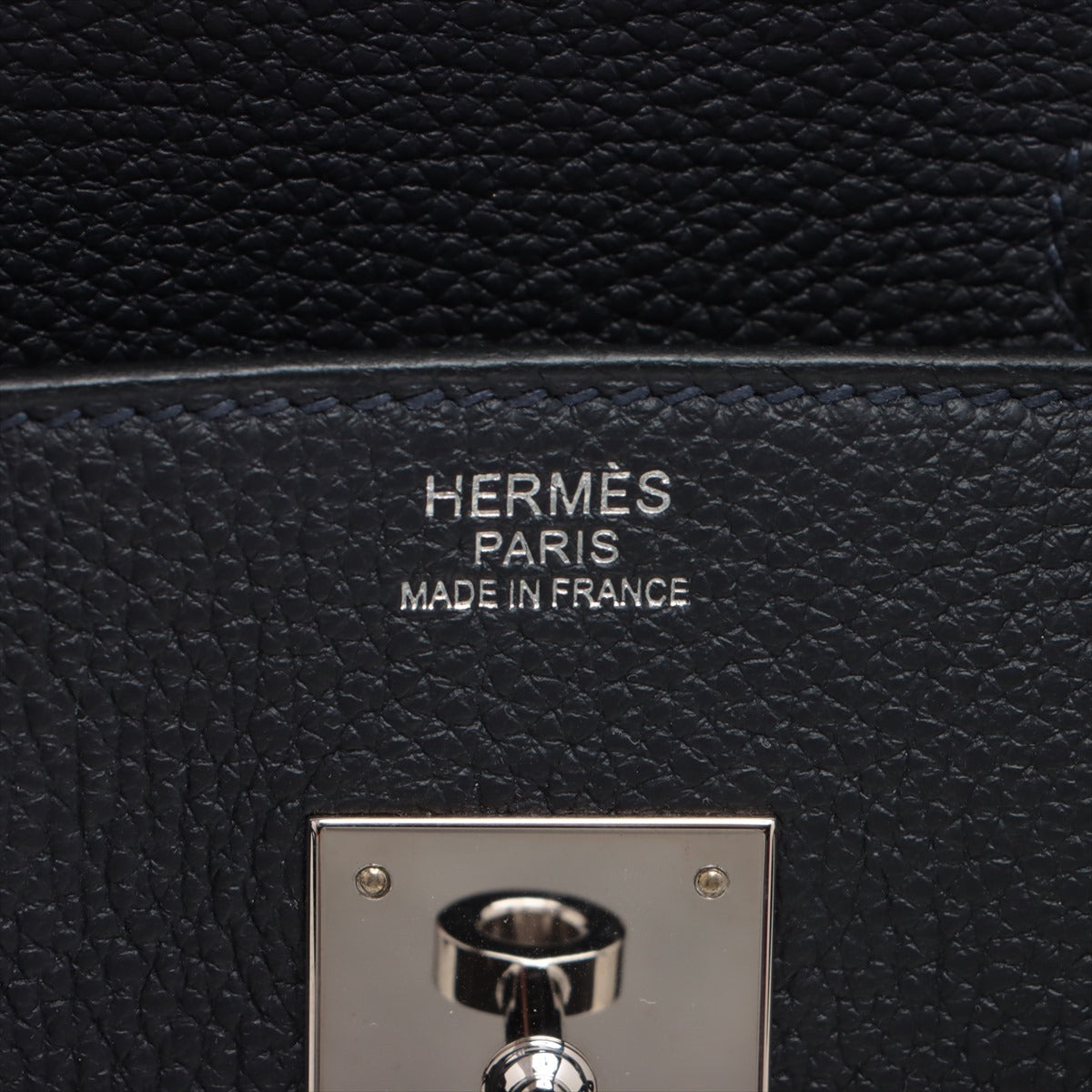 Hermes Bur 30 Togo Blue Ocean Silver  U: 2022