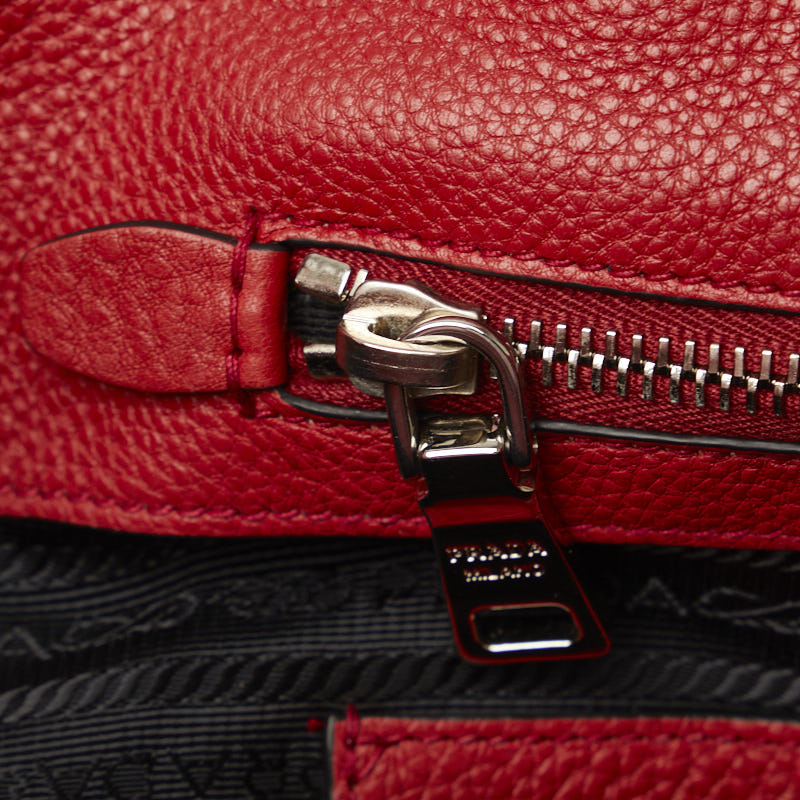 PRADA PRADA BN2795 Handbags Leather Red