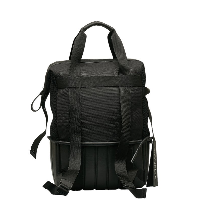 Moncler Craig Green Rucksack Backpack Black Nylon Leather  Moncler