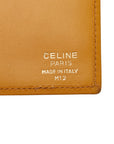 Celine McAdams Long Wallet Brown PVC Leather  Celine