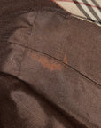Burberry Nova Check Shoulder Bag Black Leather  Burberry