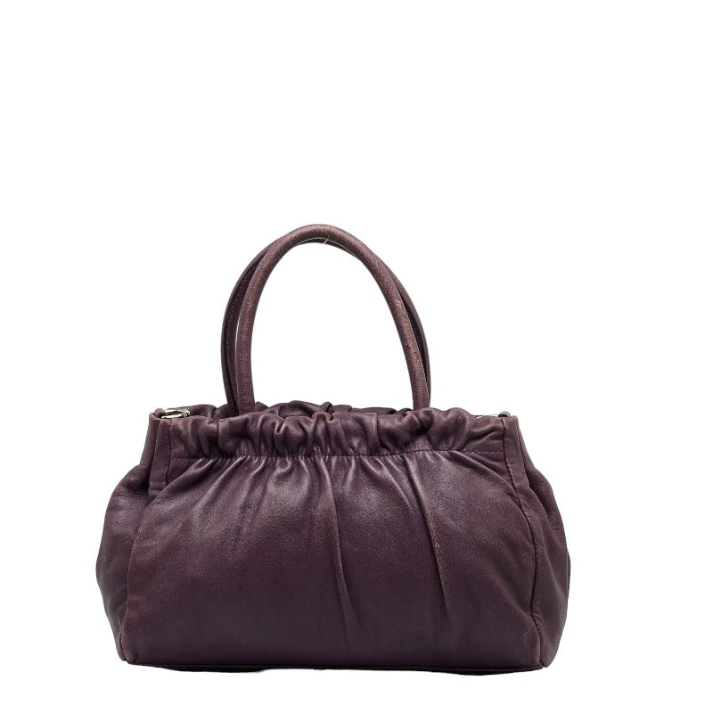 Prada Prada Handbags Leather Pearl Ladies
