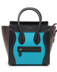 Celine Luggage Micro- Leather Handbag Multi-Color