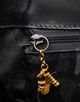 Salvatore Ferragamo Studded Tote Bag AN 21 5212 Black Leather
