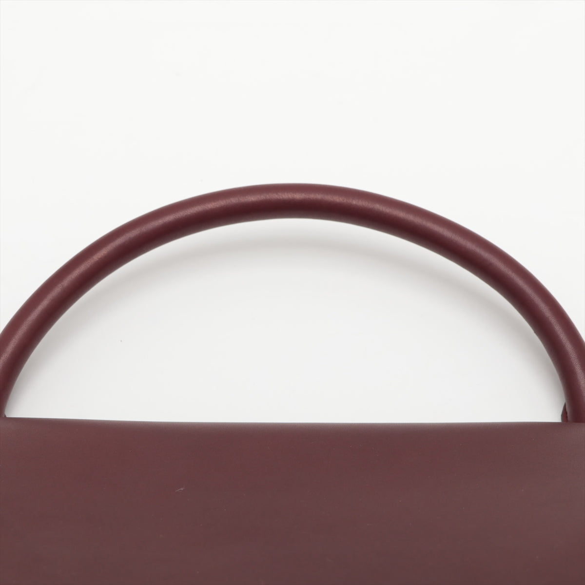 Celine Trapeze Top Handle Bag in Leather Suede Bordeaux