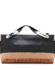 Loewe Missy Leather X Suede 2WAY Handbag Multi-Color