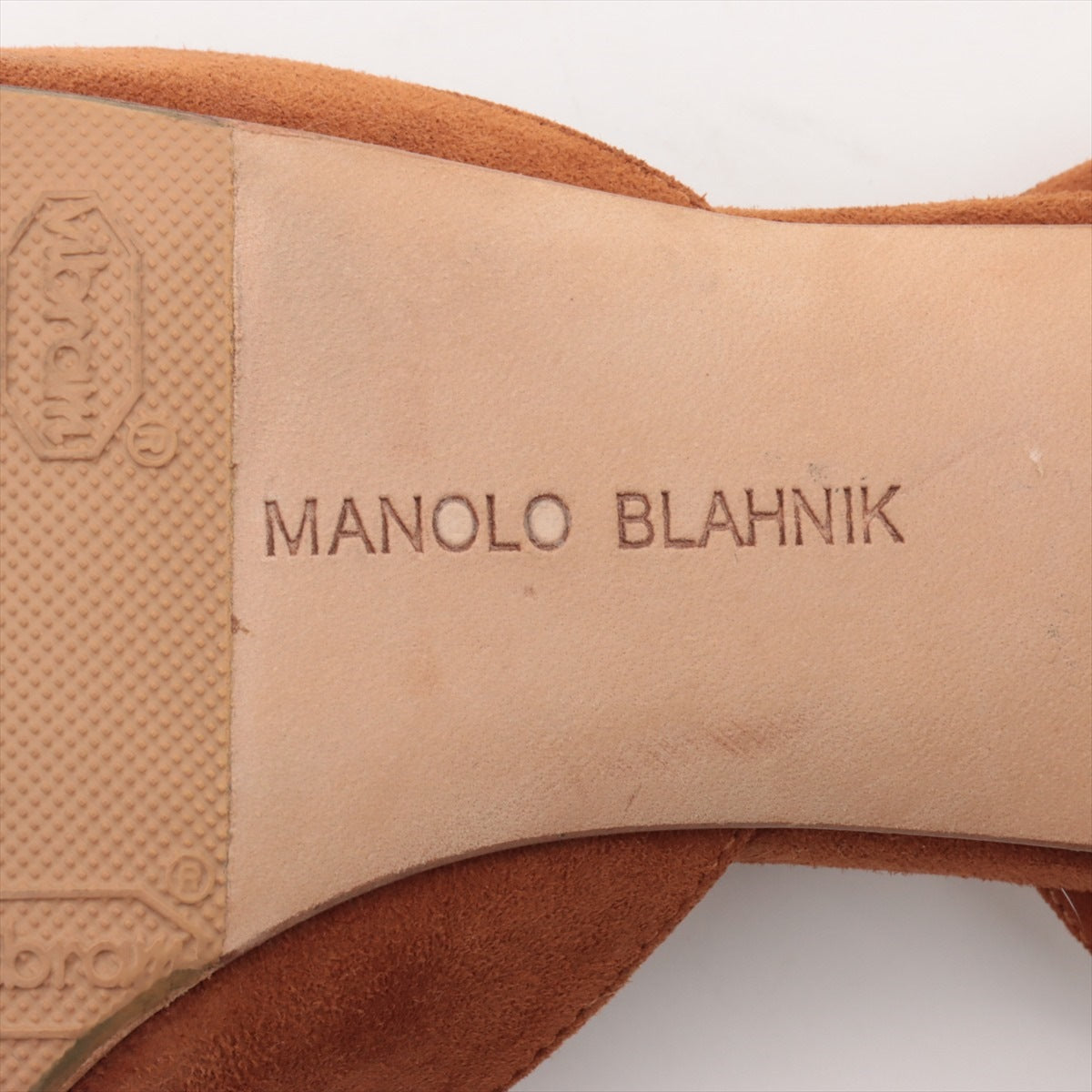 Manolobranic Suede Strap Pumps  Size  Brown