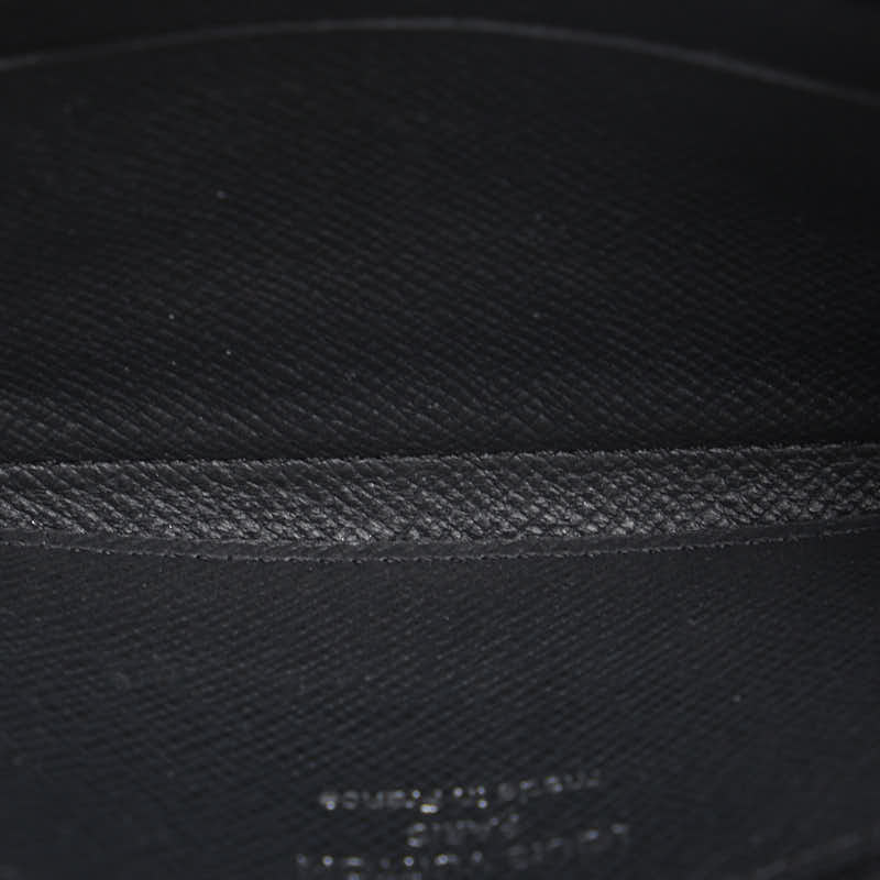 Louis Vuitton Tiger Zippe Coinpace Coincase Round Fassner M30511 Noir Black Leather Men Louis Vuitton