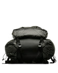 Bottega Veneta Backpack Rucksack Black Leather Ladies